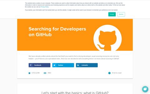 Searching for Developers on GitHub - AmazingHiring