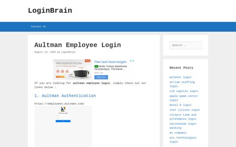 aultman employee login - LoginBrain