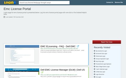 Emc License Portal - Loginii.com