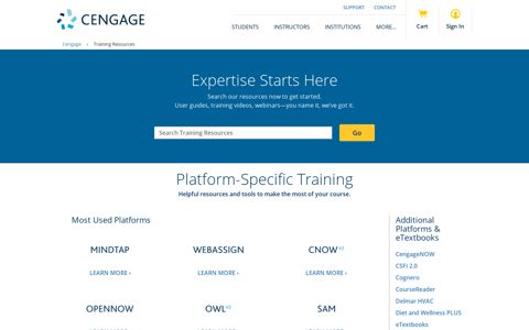 iLrn - Training Resources – Cengage