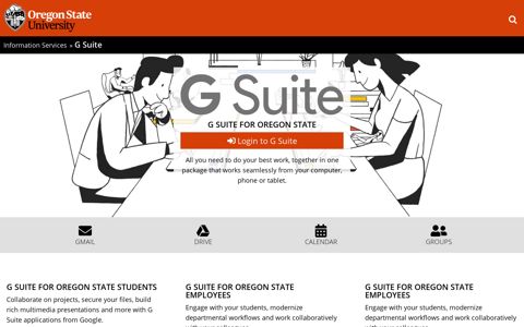 G Suite for Oregon State | Information Services | Information ...