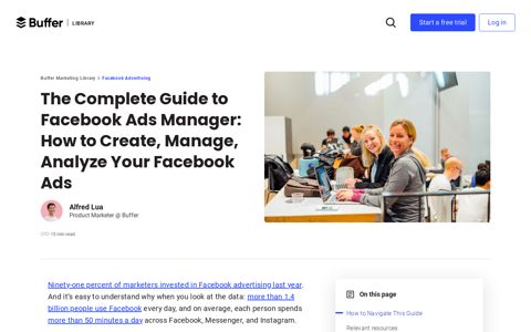 How to Use the Facebook Ads Manager: A Complete ... - Buffer