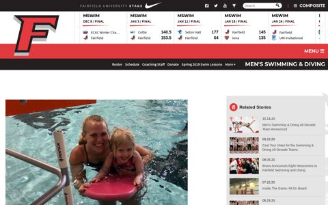 2019 Swim Lesson Registration Open - Fairfield University ...