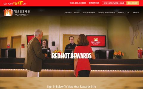 Red Hot Rewards Account Info - Firekeepers Casino Hotel