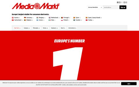MediaMarkt: Europe's Number one consumer electronics retailer