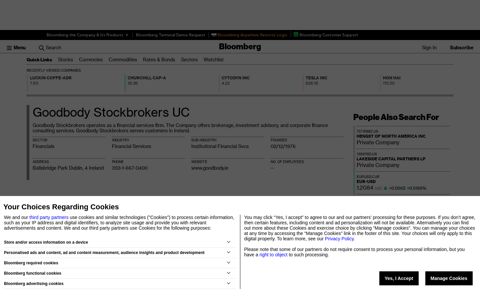 Goodbody Stockbrokers UC - Company Profile and News ...