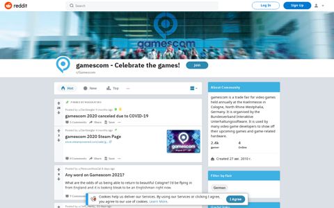 gamescom - Celebrate the games! - Reddit