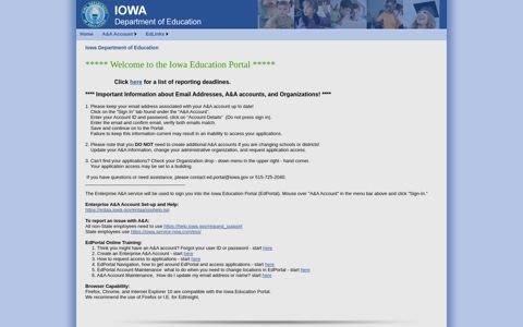 Iowa Department of Education