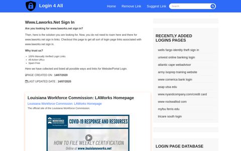 www.laworks.net sign in - Official Login Page [100% Verified]