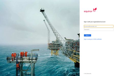 Equinor ASA - Sign In