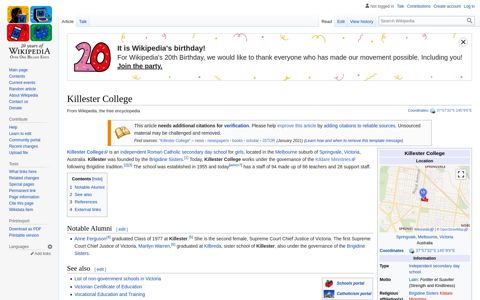 Killester College - Wikipedia