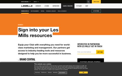 Fitness Resources & Marketing Tools - Partner with Les Mills