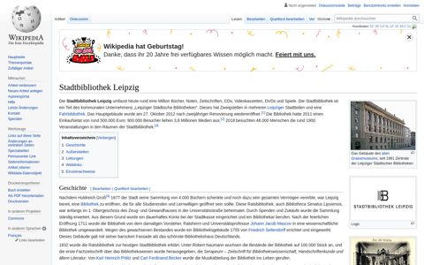 Stadtbibliothek Leipzig – Wikipedia