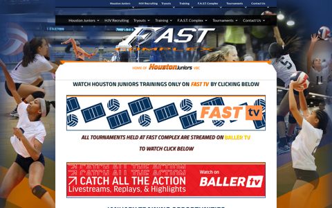 F.A.S.T. Complex | Home of Houston Juniors Volleyball