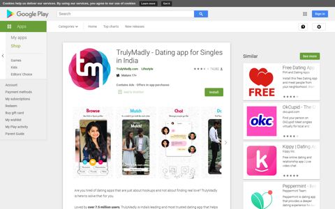 TrulyMadly - Dating app for Singles in India - Apps on Google ...