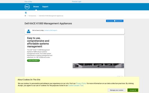 Dell KACE K1000 Management Appliance Details | Dell ...