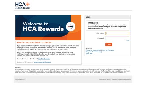 HCA Rewards - lifeatworkportal.com