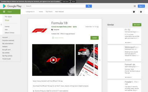 Formula 1® - Apps on Google Play