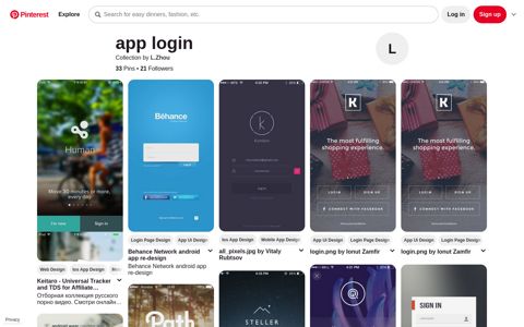 30+ App login ideas | app login, app, login page design