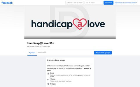 Handicap@Love 50+ | Facebook