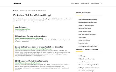 Emirates Net Ae Webmail Login ❤️ One Click Access - iLoveLogin