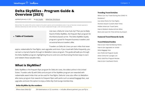Delta SkyMiles - Program Guide & Overview [2020 ...