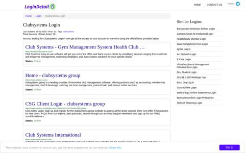 Clubsystems Login Club Systems - Gym Management System ...