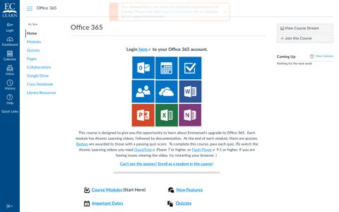 Office 365 - EC Learn