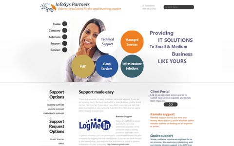 Remote Support - InfoSys Partners