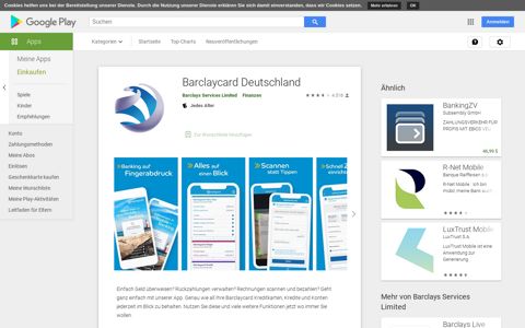 Barclaycard Deutschland – Apps bei Google Play