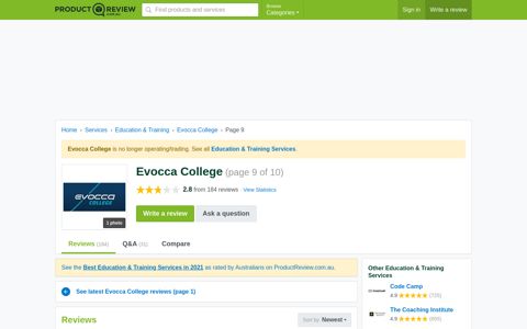 Evocca College (page 9) | ProductReview.com.au