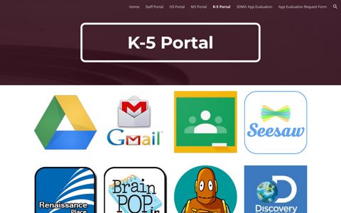 K-5 Portal - Google Sites
