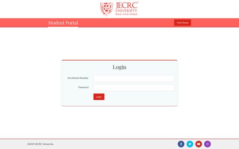 Login - JECRC University