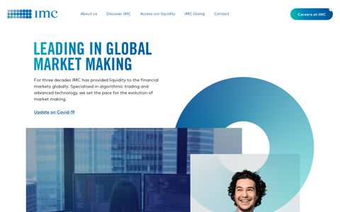 Leading In Global Market Making | IMC Trading - IMC