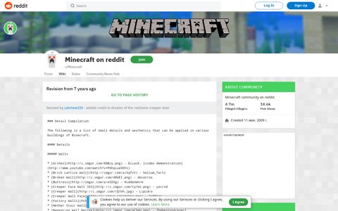 detail_compilation - Minecraft - Reddit