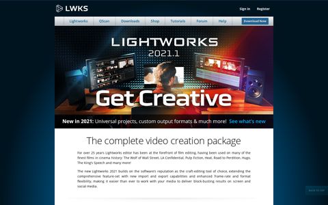 Lightworks: The professional editor for everyone