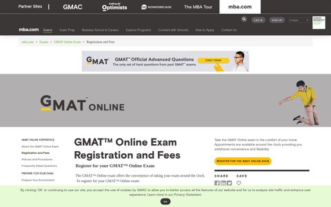Registration Fees | GMAT Online Exam | mba.com