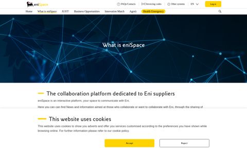 the platform for interaction between Eni and its ... - eniSpace