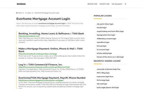 Everhome Mortgage Account Login ❤️ One Click Access