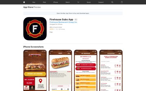‎Firehouse Subs App on the App Store