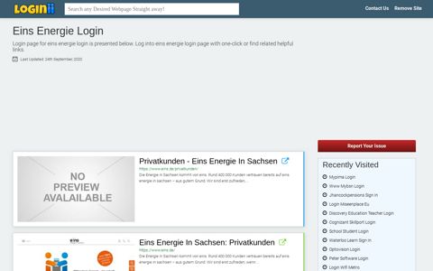 Eins Energie Login - Loginii.com