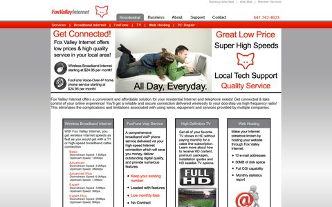Fox Valley Internet - High Quality Internet Service Provider