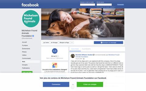 Michelson Found Animals Foundation - Reviews | Facebook
