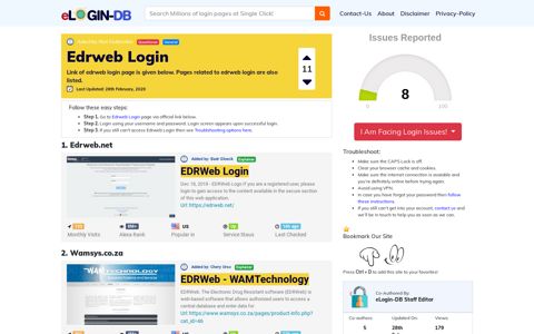 Edrweb Login - A database full of login pages from all over the ...
