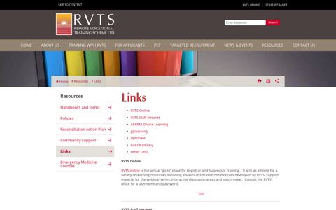 Links - RVTS
