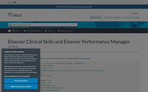 Elsevier Clinical Skills and Elsevier Performance Manager ...