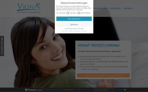 VIONA® - die Virtuelle Online Akademie für Bildungsangebote
