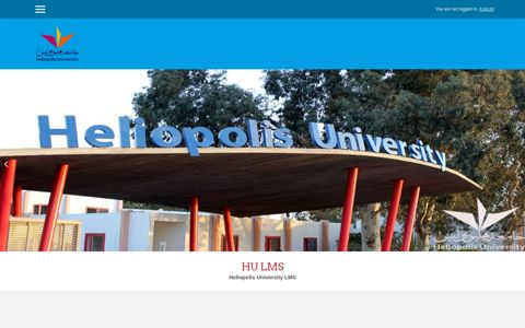 HU Learning Management System - Heliopolis University
