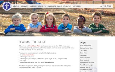 HeadMaster Online | Belvoir Christian Academy