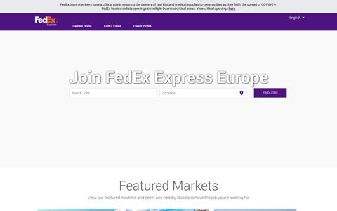 Join FedEx Express Europe - FedEx Careers